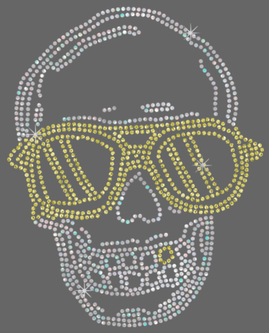 Gold Tooth Skull Top Gold Tooth Skull Top